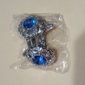 Cufflinks: Vintage Blue Stone